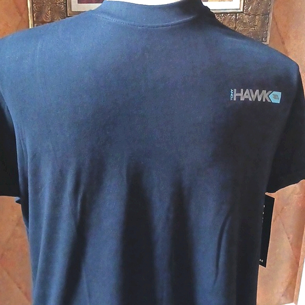 NWT Tony Hawk Men's Short Sleeve Black Lounging Top Size Small